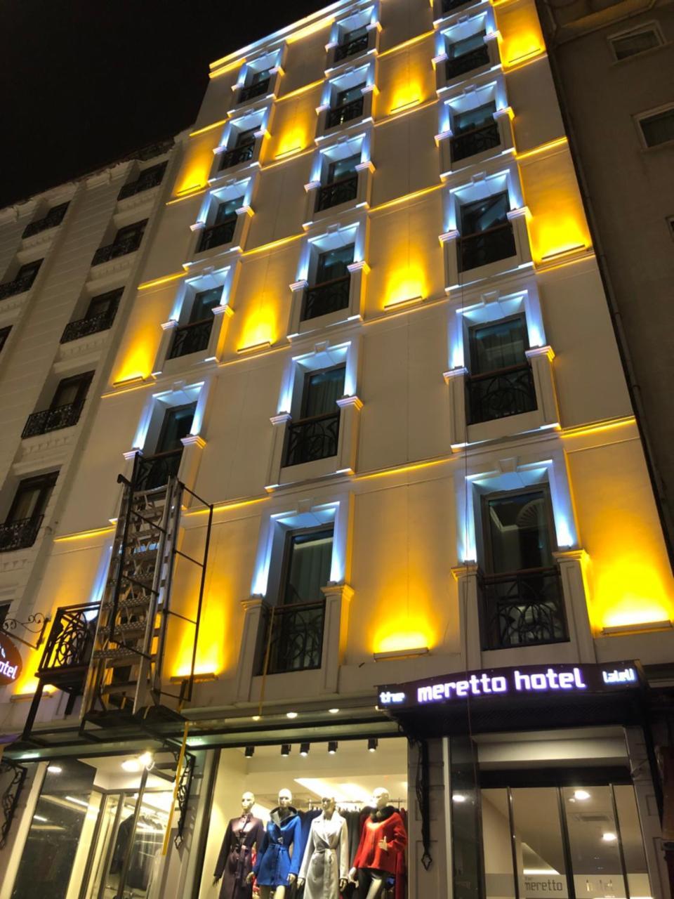 Meretto Hotel Laleli Стамбул Экстерьер фото
